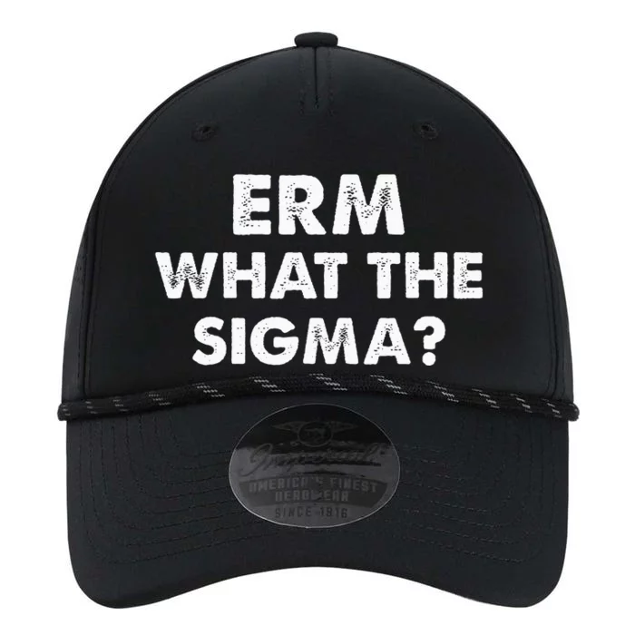 Funny Erm What The Sigma Meme Performance The Dyno Cap