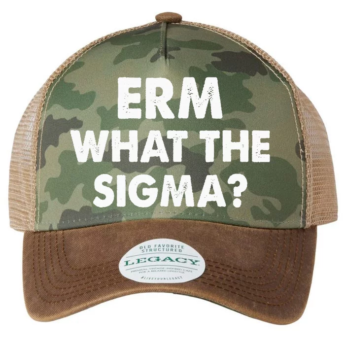 Funny Erm What The Sigma Legacy Tie Dye Trucker Hat