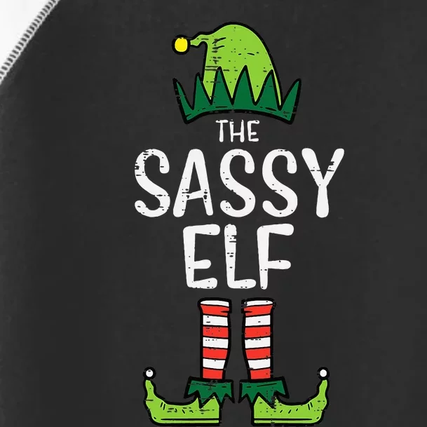 Festive Elf Xmas Matching Holiday Outfits Toddler Fine Jersey T-Shirt