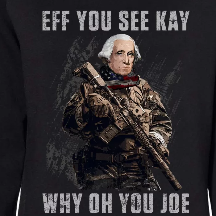 FJB Eff You See Kay Why Oh You Joe Womens California Wash Sweatshirt