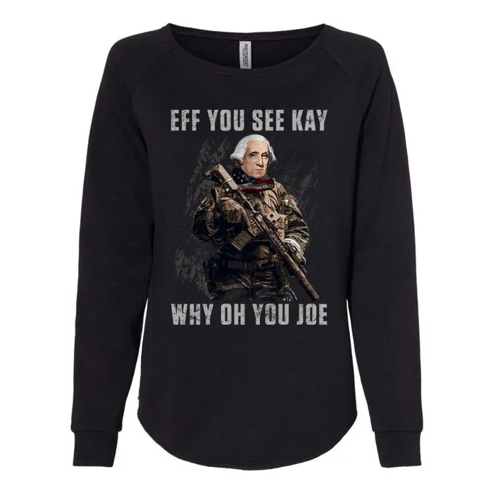 FJB Eff You See Kay Why Oh You Joe Womens California Wash Sweatshirt