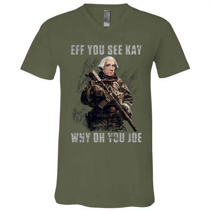 FJB Eff You See Kay Why Oh You Joe V-Neck T-Shirt