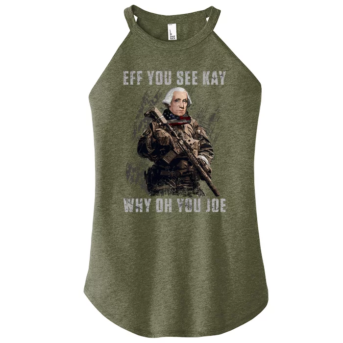 FJB Eff You See Kay Why Oh You Joe Women’s Perfect Tri Rocker Tank