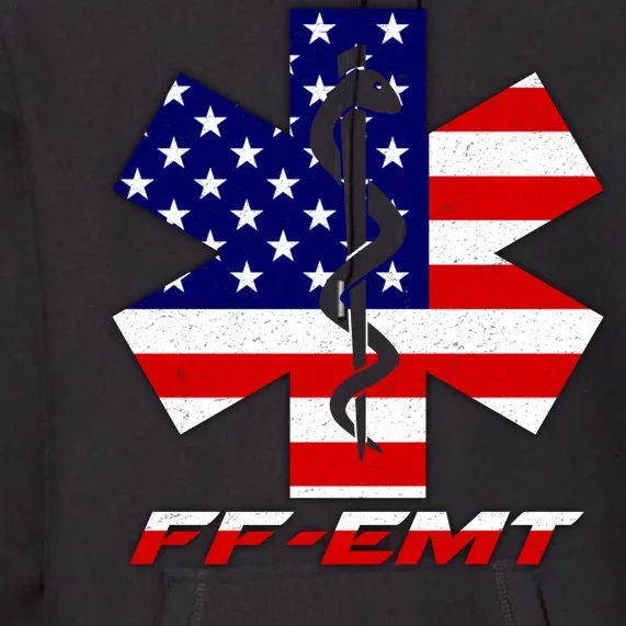 FF-EMT Firefighter Emergency Medical Tech Premium Hoodie