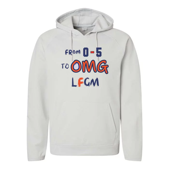 Funny From 05 To Omg Lfgm Ready For Octobermets Performance Fleece Hoodie