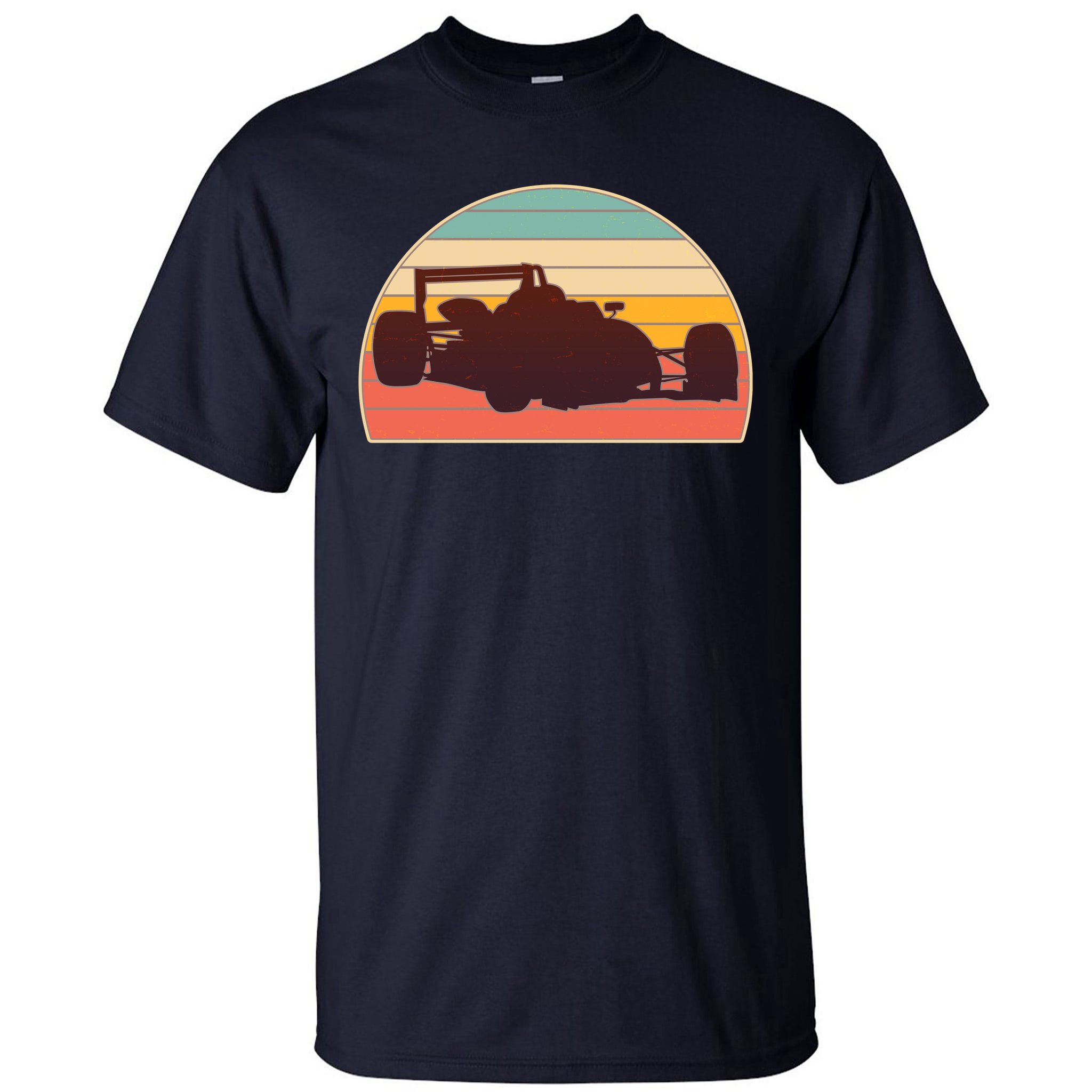 Peck søn Kvadrant F1 Formula 1 Racing Car Retro Vintage Colors Tall T-Shirt | TeeShirtPalace