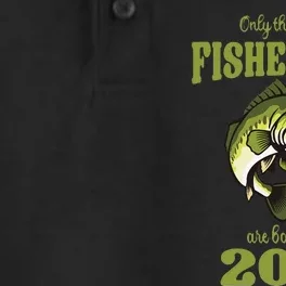 Funny Fishing 10th Birthday Fishermen Are Born In 2013 Gift Dry Zone Grid Performance Polo