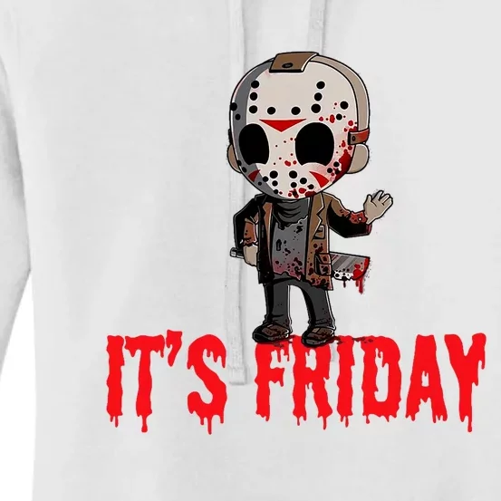 Funny Friday 13th Funny Halloween Horror Women's Pullover Hoodie