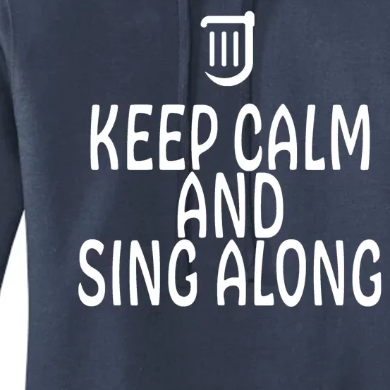 FF14 Bard Keep Calm And Sing Along Women's Pullover Hoodie