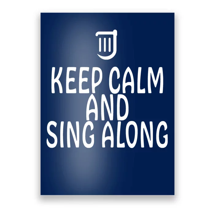 FF14 Bard Keep Calm And Sing Along Poster