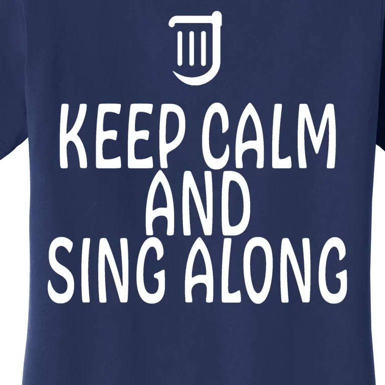 FF14 Bard Keep Calm And Sing Along Women's T-Shirt