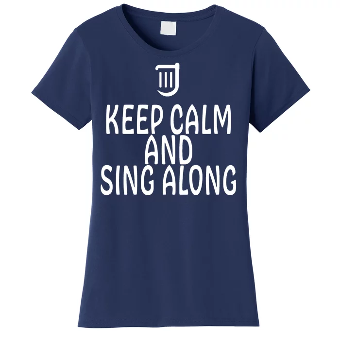 FF14 Bard Keep Calm And Sing Along Women's T-Shirt