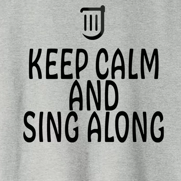 FF14 Bard Keep Calm And Sing Along Women's Crop Top Tee