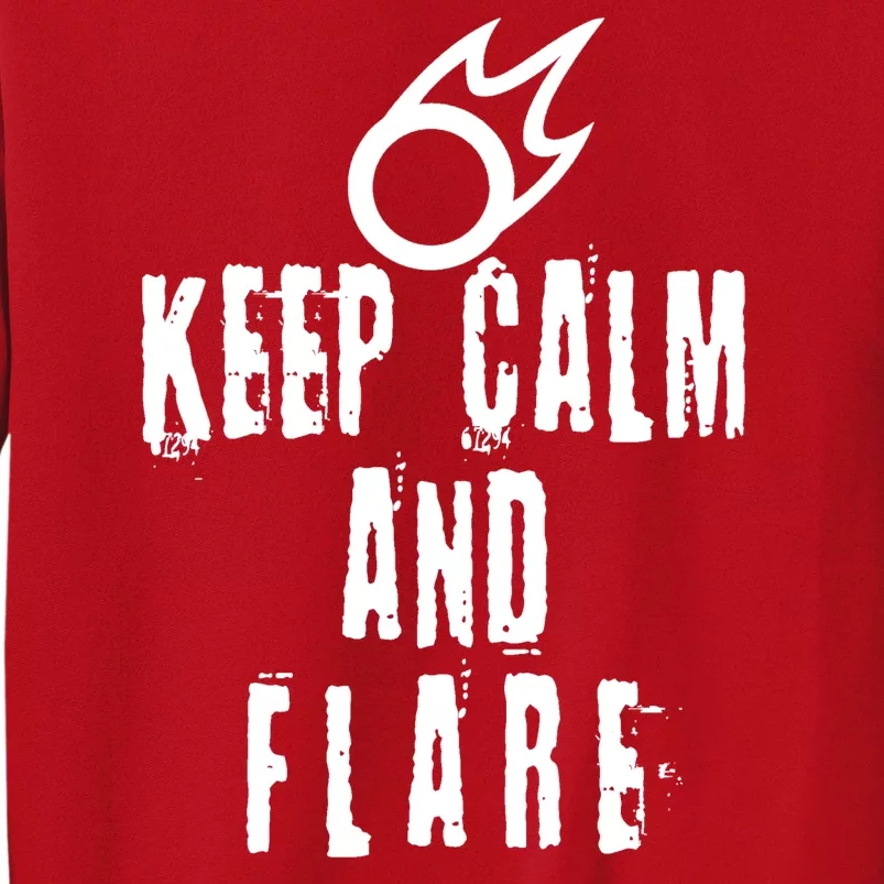 FF14 Black Mage Keep Calm And Flare Sweatshirt