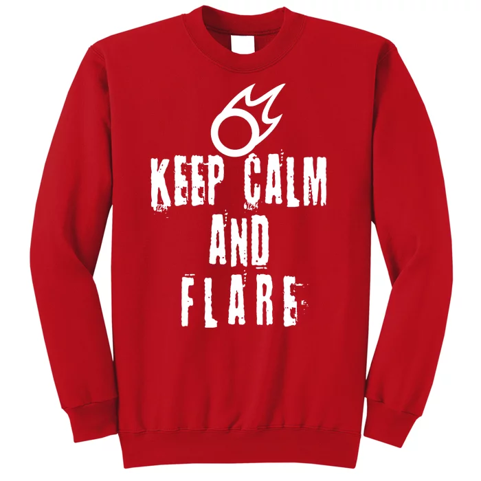 FF14 Black Mage Keep Calm And Flare Sweatshirt