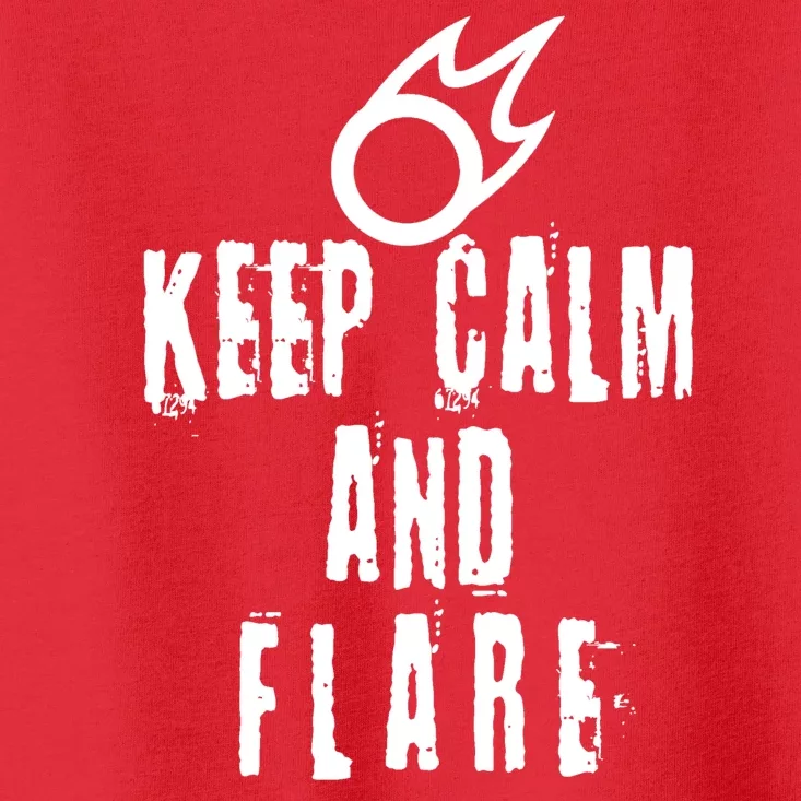 FF14 Black Mage Keep Calm And Flare Toddler T-Shirt