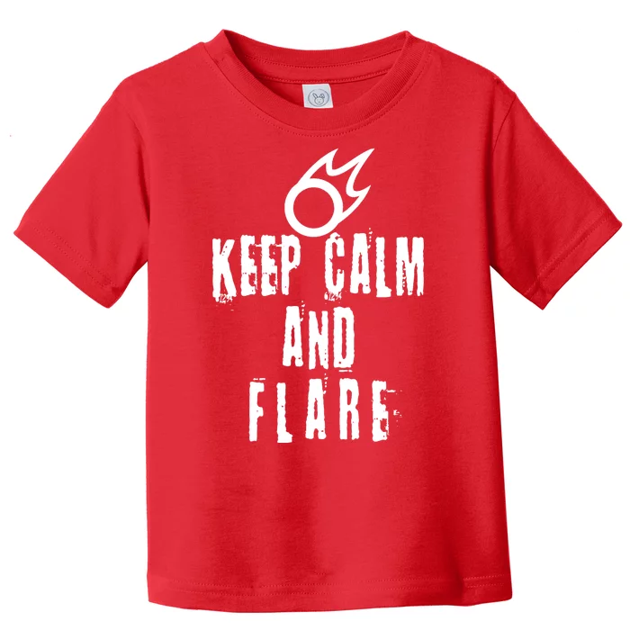 FF14 Black Mage Keep Calm And Flare Toddler T-Shirt