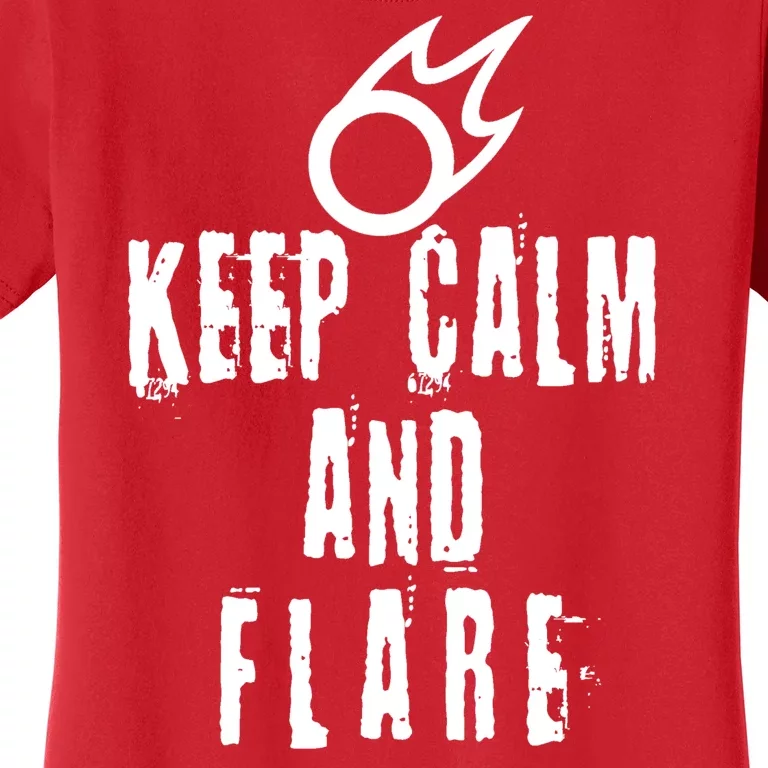 FF14 Black Mage Keep Calm And Flare Women's T-Shirt