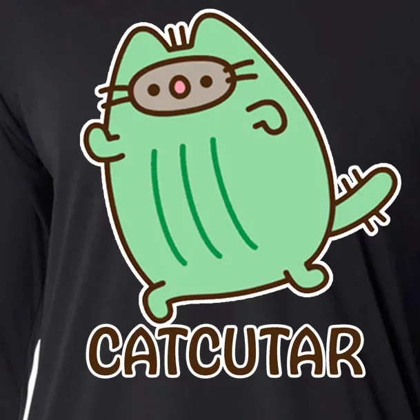 FF14 Cats Catcatar Cooling Performance Long Sleeve Crew