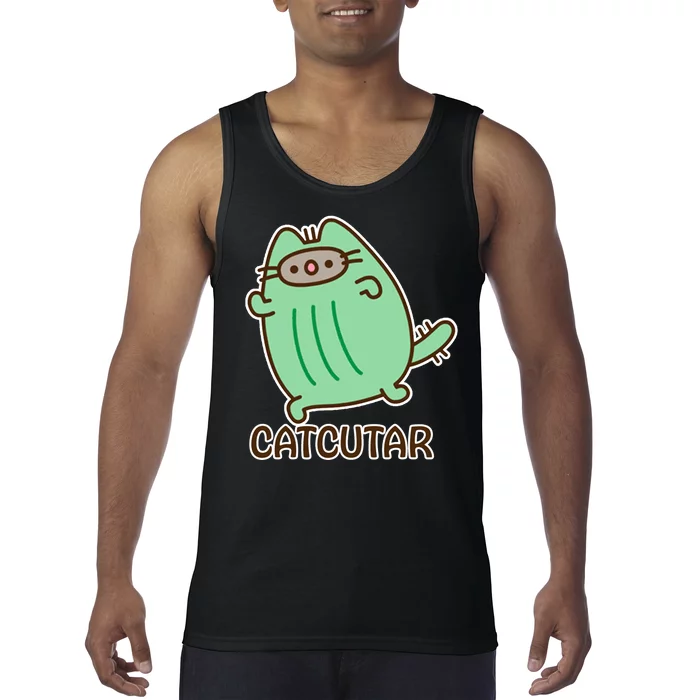 FF14 Cats Catcatar Tank Top