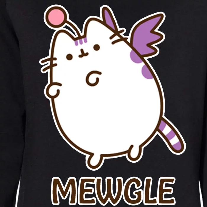 FF14 Cats Mewgle Womens California Wash Sweatshirt