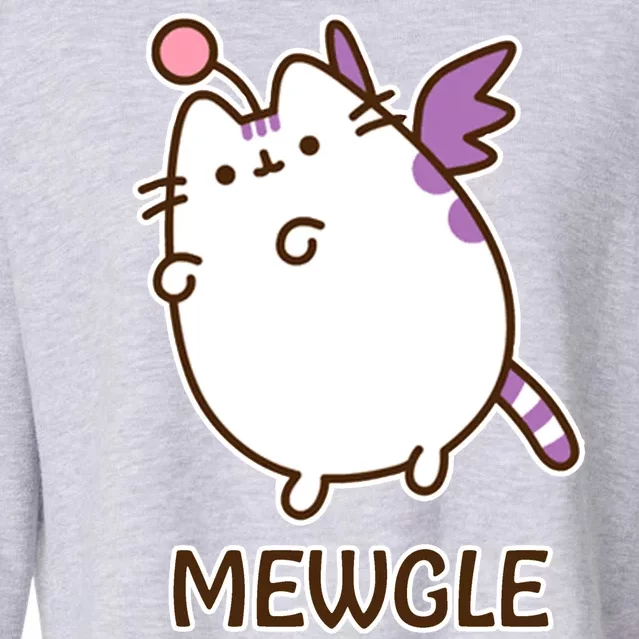 FF14 Cats Mewgle Cropped Pullover Crew