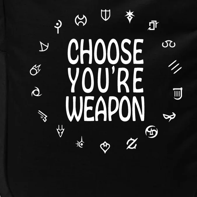 FF14 Class Icons Choose Your Weapons Impact Tech Backpack