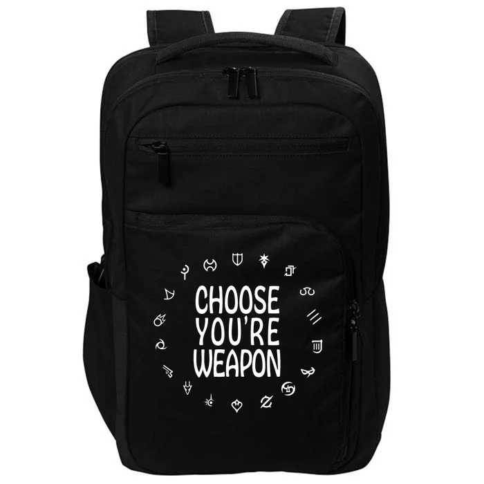 FF14 Class Icons Choose Your Weapons Impact Tech Backpack