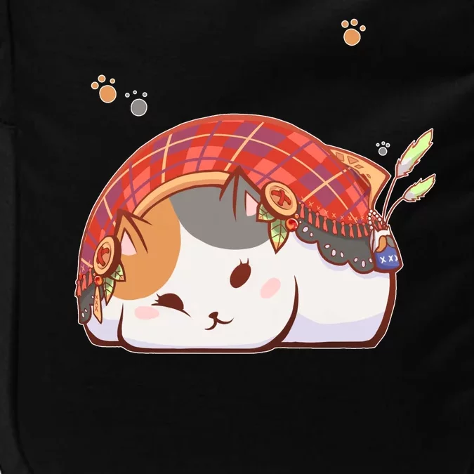 FF14 Fat Lazy Cat Impact Tech Backpack