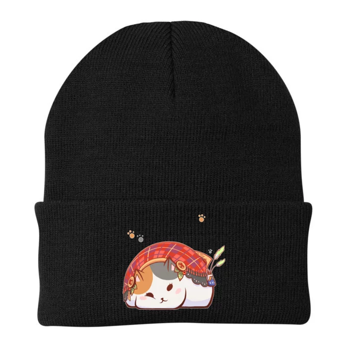 FF14 Fat Lazy Cat Knit Cap Winter Beanie