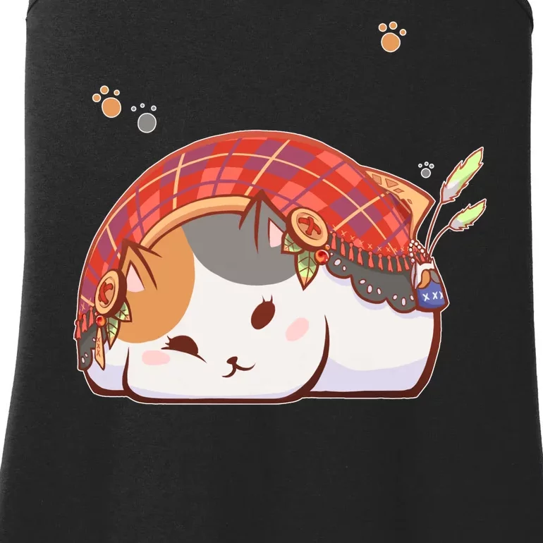 FF14 Fat Lazy Cat Ladies Essential Tank