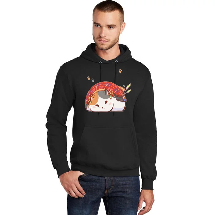 FF14 Fat Lazy Cat Tall Hoodie