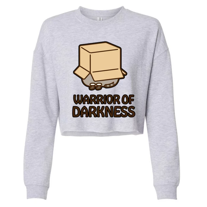 FF14 Warrior Of Darkness Cropped Pullover Crew