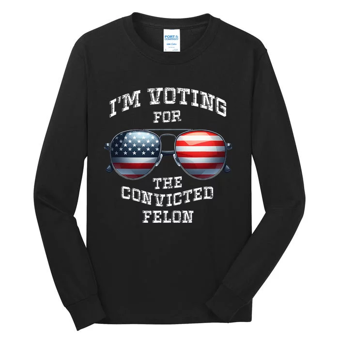 Funny Fellon 2024 Election Tall Long Sleeve T-Shirt