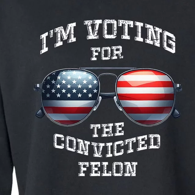 Funny Fellon 2024 Election Cropped Pullover Crew