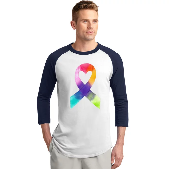 Funny February 4th World Cancer Day Awareness Baseball Sleeve Shirt