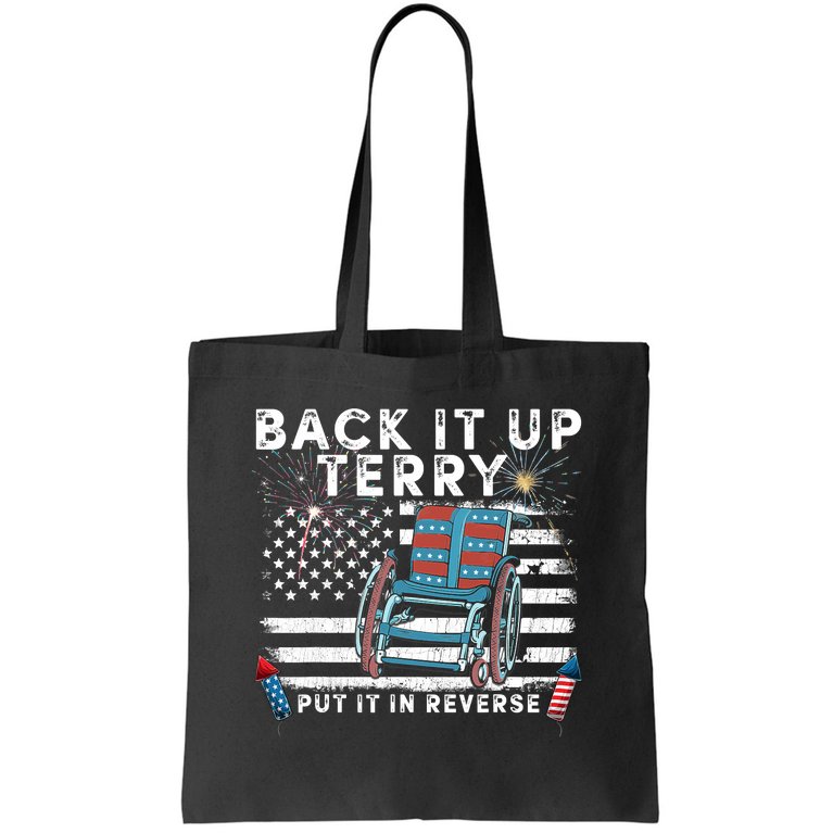 Firework Funny 4th Of July American Flag Tote Bag