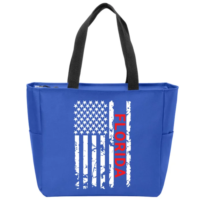 Florida Fl And Gift Zip Tote Bag