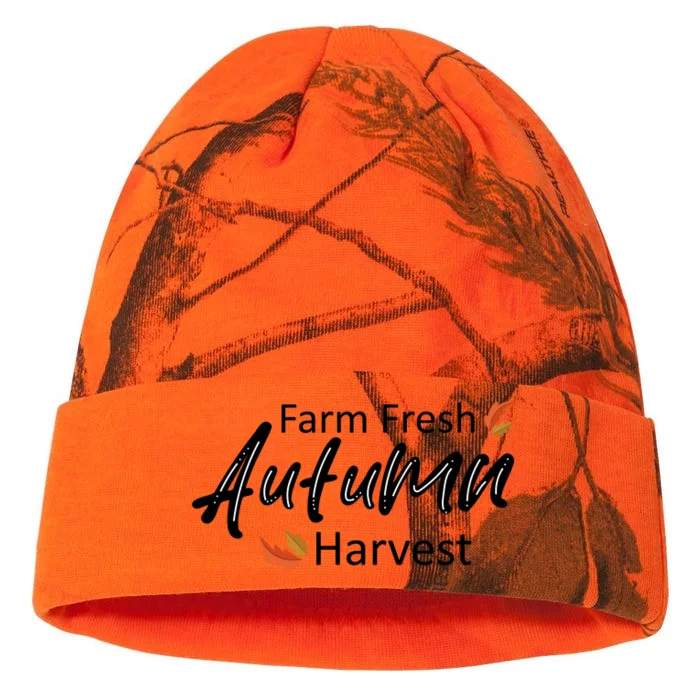 Farm Fresh Autumn Harvest Kati - 12in Camo Beanie