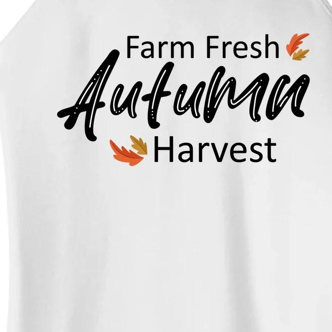 Farm Fresh Autumn Harvest Women’s Perfect Tri Rocker Tank