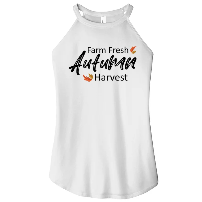 Farm Fresh Autumn Harvest Women’s Perfect Tri Rocker Tank