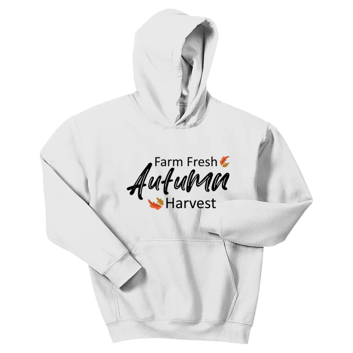 Farm Fresh Autumn Harvest Kids Hoodie