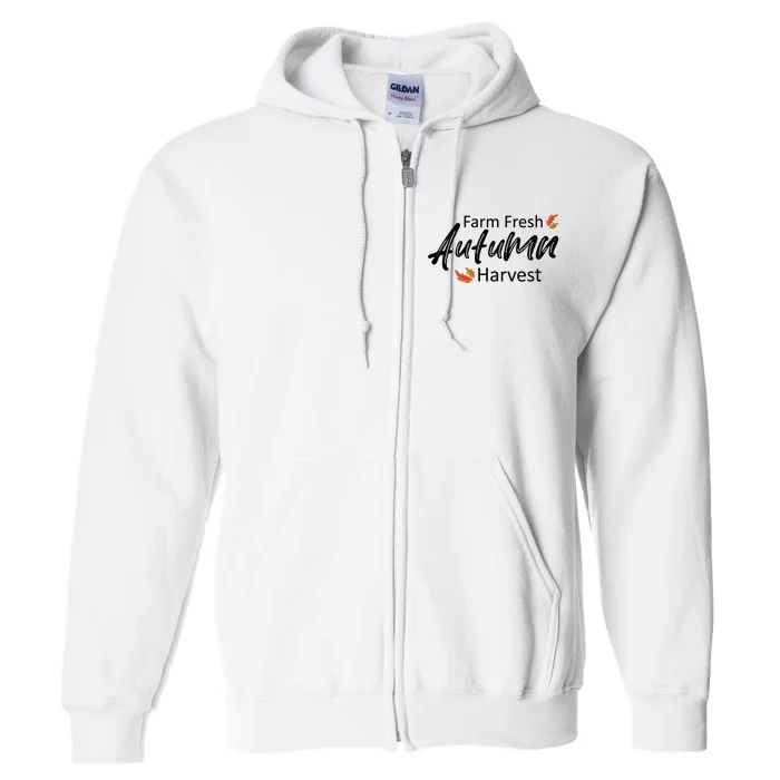 Farm Fresh Autumn Harvest Full Zip Hoodie