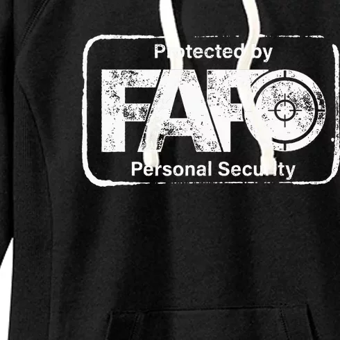 F Fafo Around And Find Out Gun Advocate Lover Women's Fleece Hoodie