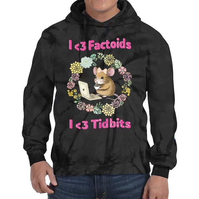 Factoids Tie Dye Hoodie