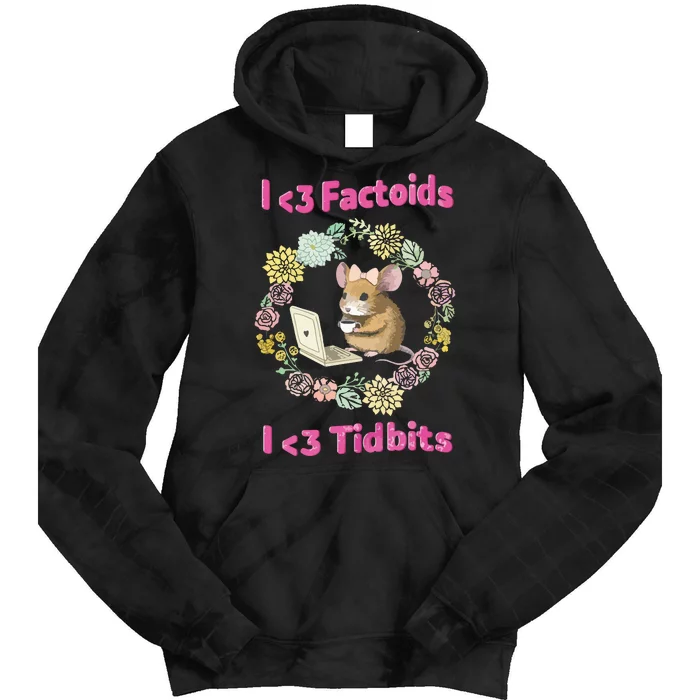 Factoids Tie Dye Hoodie