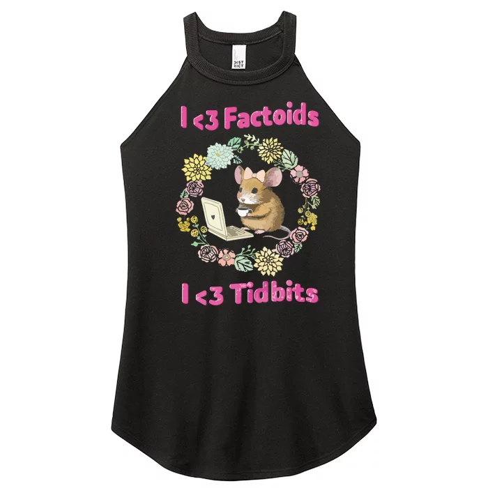 Factoids Women’s Perfect Tri Rocker Tank