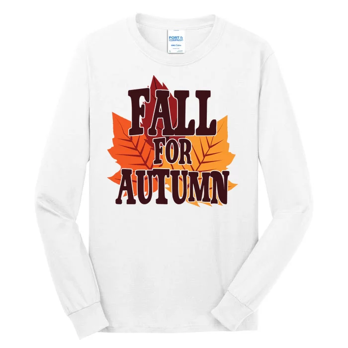 Fall For Autumn Nature Leaves Tall Long Sleeve T-Shirt