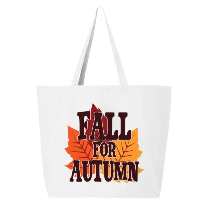 Fall For Autumn Nature Leaves 25L Jumbo Tote