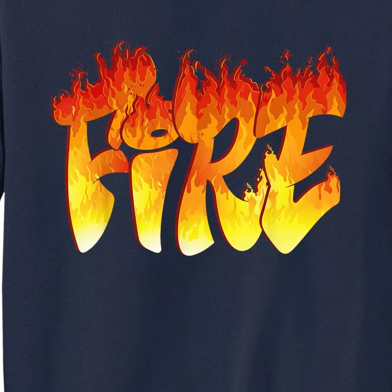 Funny Fire and Ice Costume Halloween Family Matching Wo Tall Sweatshirt